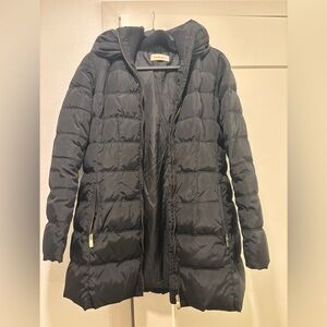 Long Black Puffer Jacket